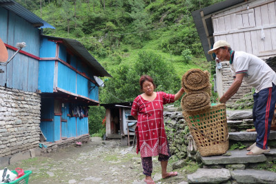  दोसल्लेका नौ घरपरिवार विस्थापित 